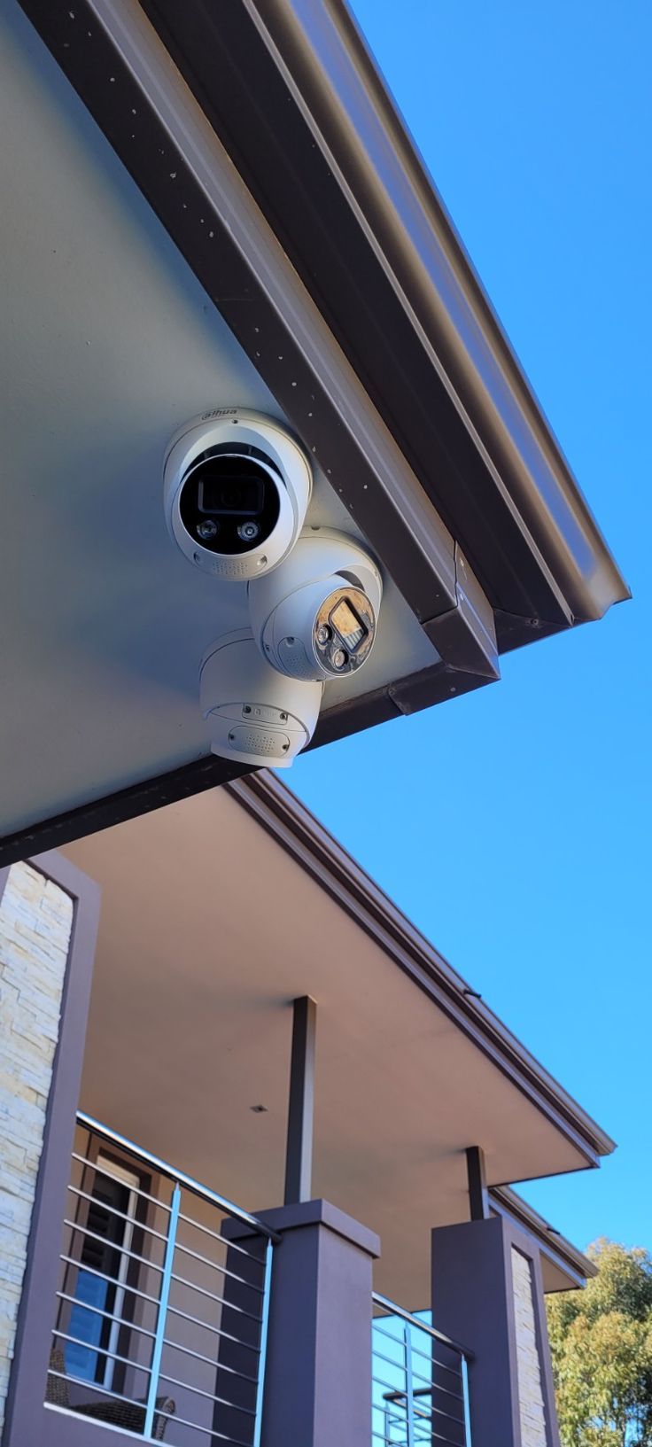 Dahua outdoor surveillance cameras