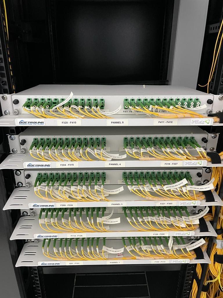 Fibre infrastructure rack